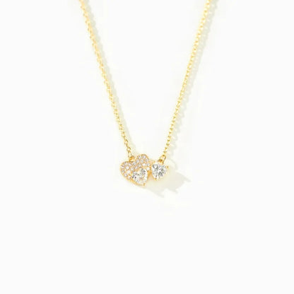Zircon Heart Necklace