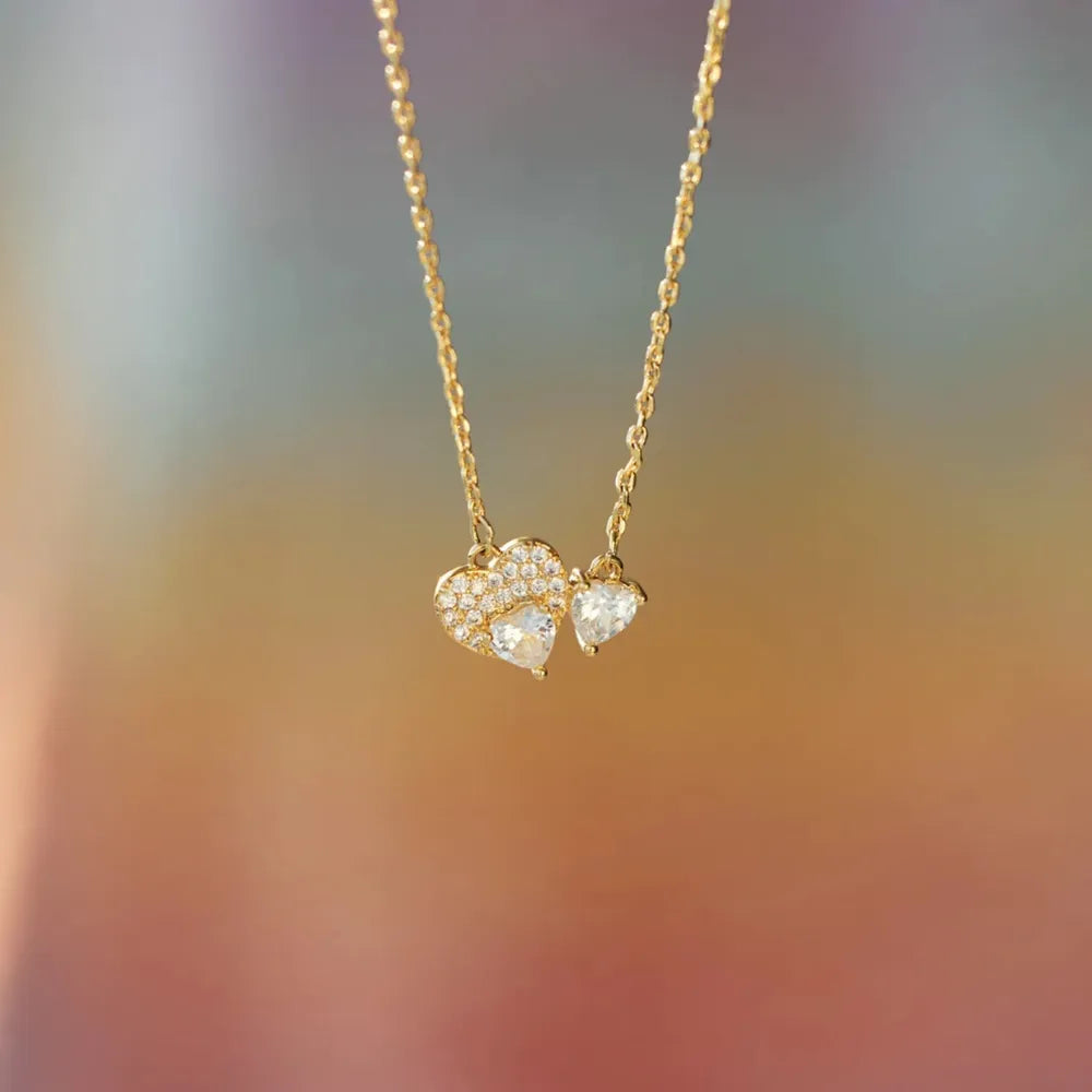 Zircon Heart Necklace